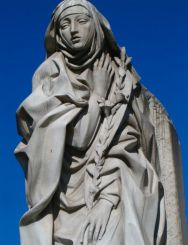 Santa Caterina Statue, Rome