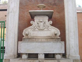 Fountain on Via Annia, Rome