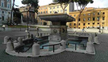 Fountain at Piazza del Viminale, Rome