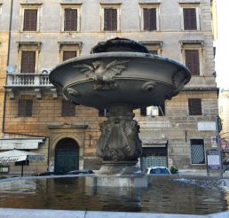 Fountain at Piazza Nicosia, Rome