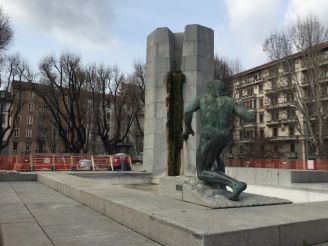 Fountain Monument to Giuseppe Grandi, Milan