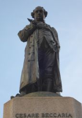 Statue of Cesare Beccaria, Milano
