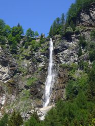 Waterfall Cascata di Pianazzo, Madesimo Commune