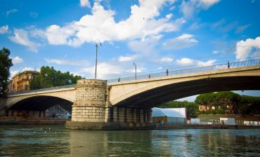 Ponte Garibaldi Bridge, Rome