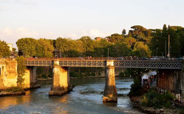 Мост Палатино, Рим