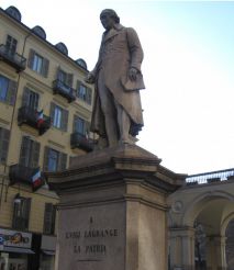 Памятник Жозефу Луи Лагранжу, Турин