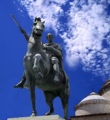 Statue of Ferdinando I di Borbone, Naples