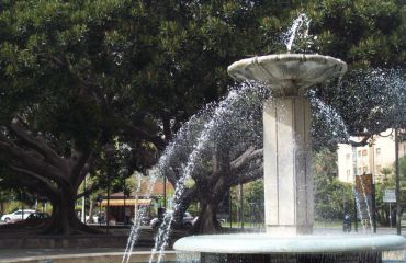 Fountain in Piazza Santa Maria di Gesù, Catania