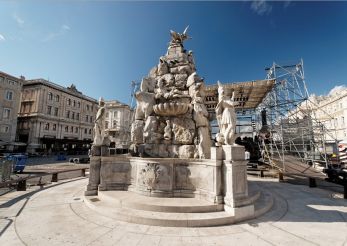 Fountain of the Four Continents, Trieste