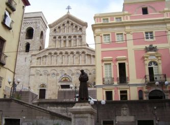 Statue of Saint Francis of Assisi, Cagliari