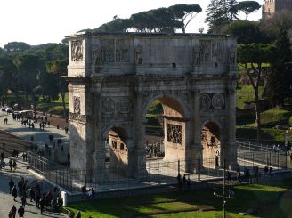Триумфальная арка Константина, Рим