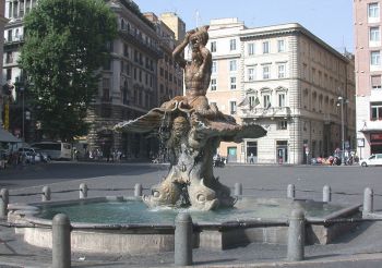 Triton Fountain, Rome