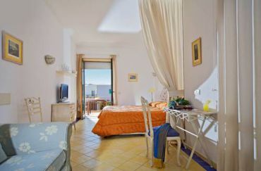 Junior Suite with Balcony and Garden View