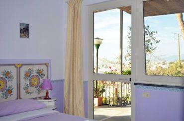 Double Room with Terrace and Sea View  