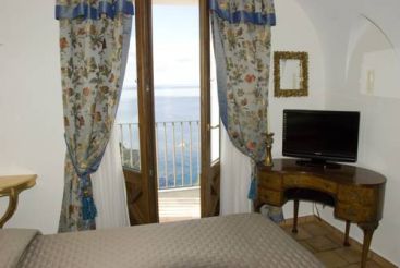 Двухместный номер с 1 кроватью с видом на море