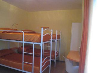 Bed in 8-Bed Male Dormitory Room