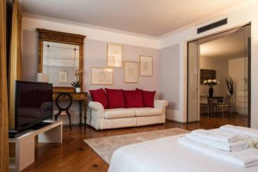Апартаменты с 1 спальней (для 4 взрослых) — Via Romagnosi 4